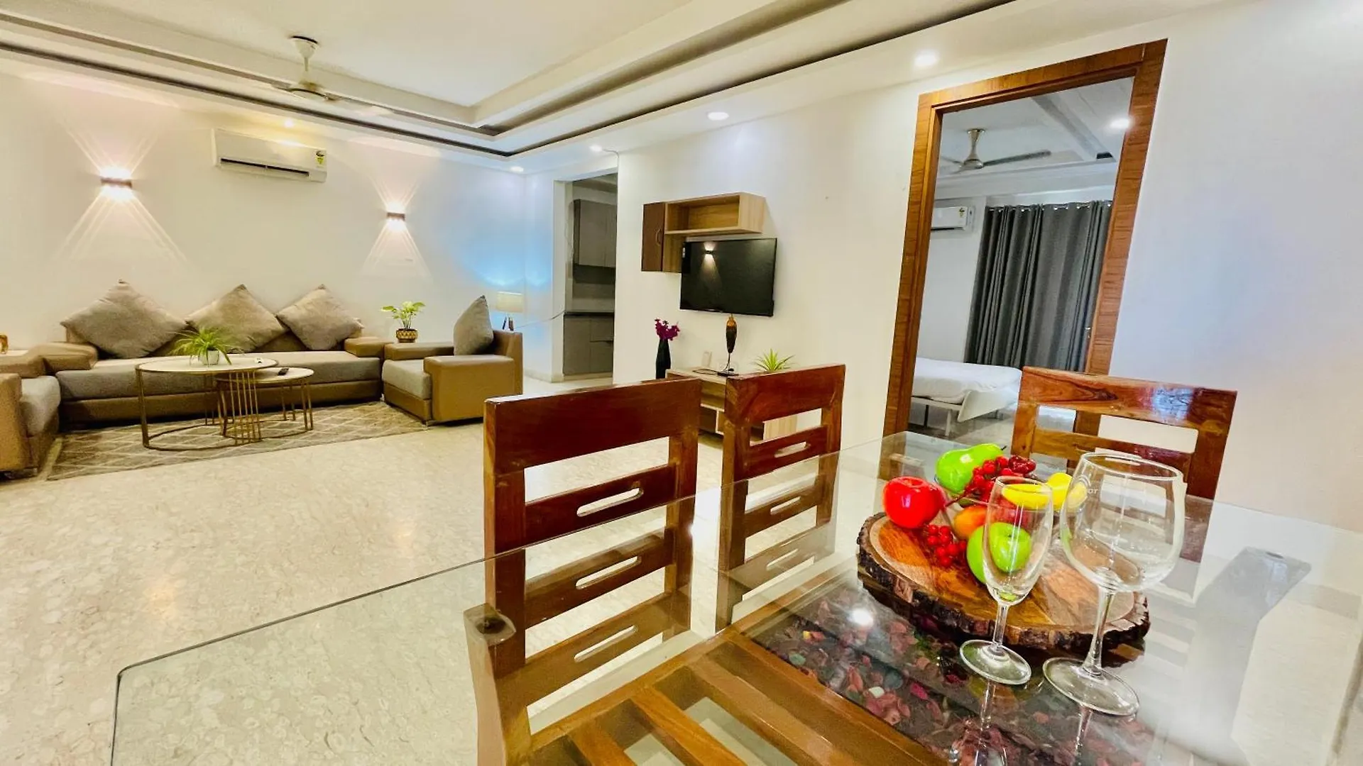 غورغاون Bedchambers Serviced Apartments, Ardee City شقة فندقية